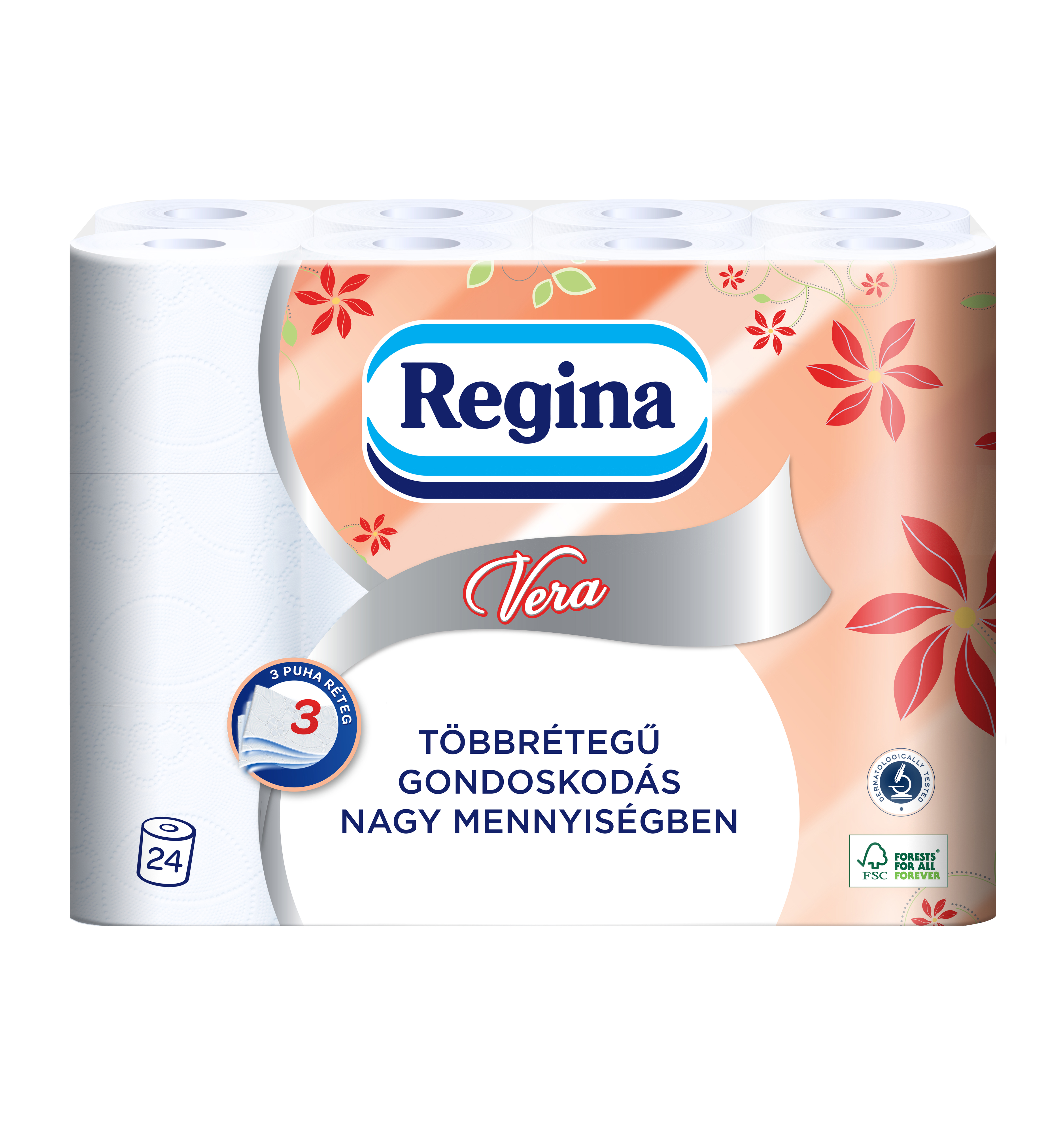 REGINA Vera 24 tekercses toalettpapír